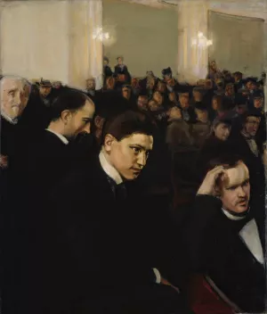 The Concert by Magnus Enckell Oil Painting