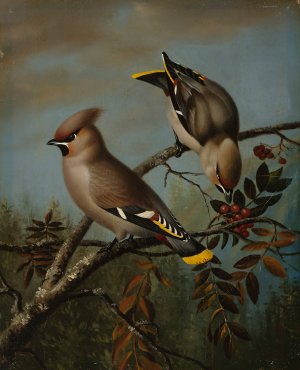 Tilha In Rowan by Magnus Von Wright Oil Painting