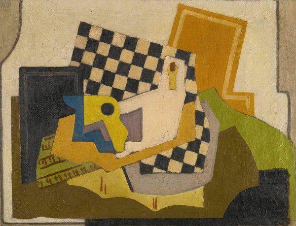 Composition  by Mainie Jellett - Hand-Painted Oil Painting Reproduction