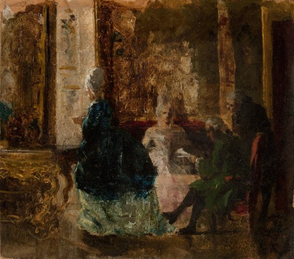 Main Product Photo of Costume Scene  Painting by Maksymilian Gierymski