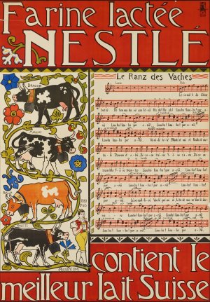 Farine lactee Nestle - contient le meilleur lait Suisse by Marc-Auguste Bastard Oil Painting