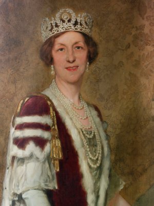 Portrait de Lady Decies by Marcel Baschet Oil Painting
