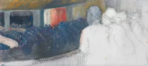 The box , the theater by Marcel Jefferys Oil Painting