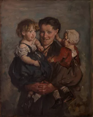 La bonne bete by Marcellin-Gilbert Desboutin Oil Painting
