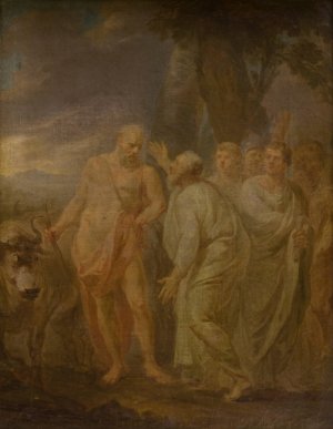Cincinnatus by Marcello Bacciarelli Oil Painting