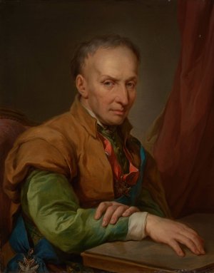 Portrait of Walenty Sobolewski by Marcello Bacciarelli Oil Painting