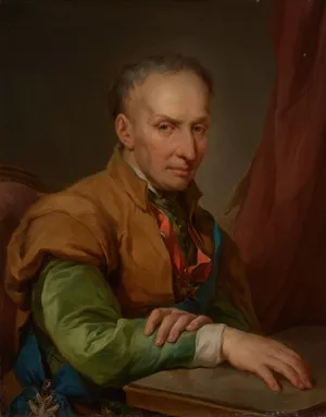 Portrait of Walenty Sobolewski by Marcello Bacciarelli Oil Painting