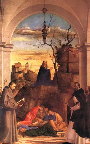 Christ Praying in the Garden painting by Marco Basaiti