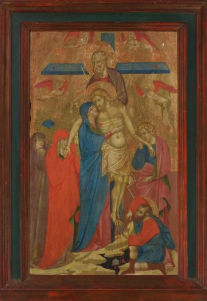 The Deposition by Marco Di Paolo Veneziano Oil Painting