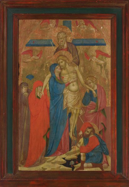 The Deposition by Marco Di Paolo Veneziano - Hand-Painted Oil Painting Reproduction