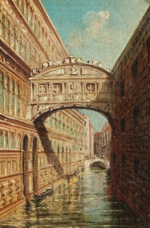 Piazetta by Marco Grubas Oil Painting