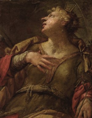 Martyr Saint by Marco Liberi Oil Painting