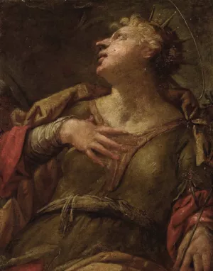 Martyr Saint by Marco Liberi Oil Painting