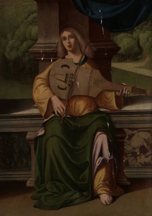 Saint Cecilia by Marco Palmezzano Oil Painting