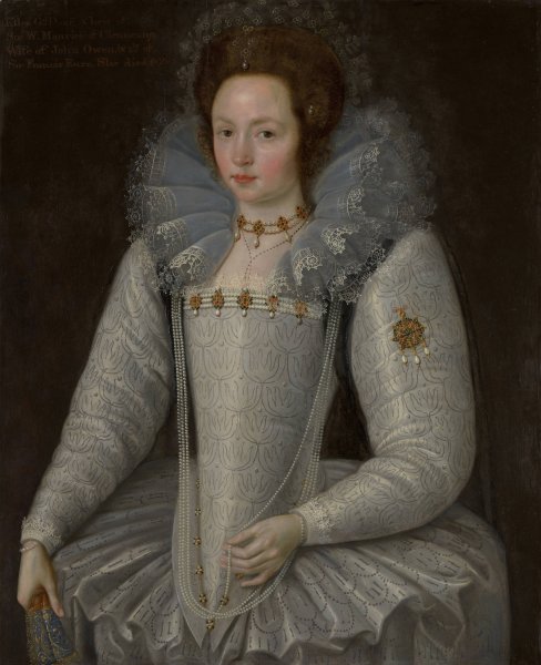 Main Product Photo of Ellen Maurice  Painting by Marcus Gheeraerts The Younger