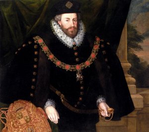 Portrait Of Sir Christopher Hatton