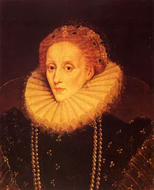 Queen Elizabeth I by Marcus Gheeraerts The Younger - Oil Painting Reproduction