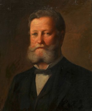 Portrat Dr. Karl Lueger by Maria Beskiba Oil Painting