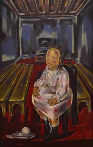 Fillette assise by Maria Blanchard Oil Painting