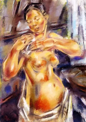 Nude by Maria Blanchard Oil Painting