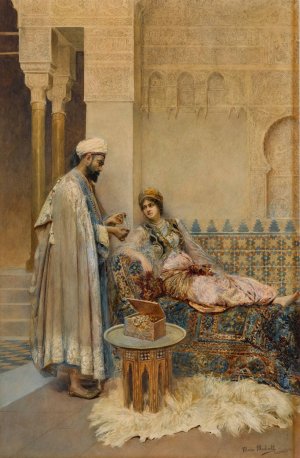 The Gift by Maria Martinetti Oil Painting