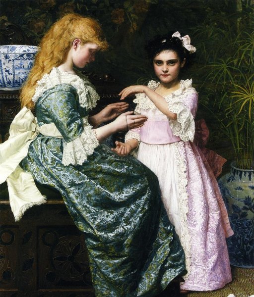 Main Product Photo of Cat's Cradle Painting by Maria Matilda Brooks