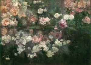 Garden in May by Maria Oakey Dewing Oil Painting