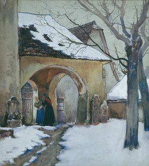 Aus Eisenstadt by Maria Weith Oil Painting