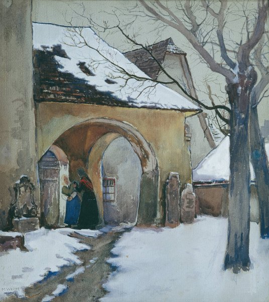 Main Product Photo of Aus Eisenstadt Painting by Maria Weith