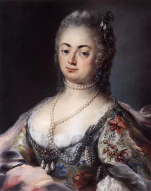 Portrait of Cornelia Foscolo Balbi by Marianna Carlevaris - Oil Painting Reproduction