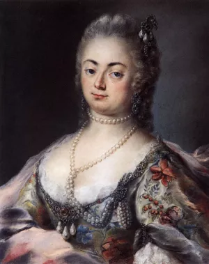 Portrait of Cornelia Foscolo Balbi Oil painting by Marianna Carlevaris