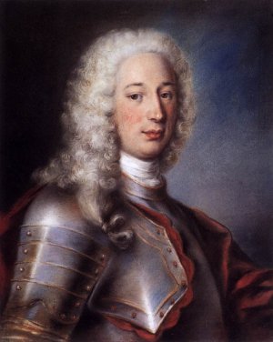 Portrait of Gerolamo Maria Balbi by Marianna Carlevaris Oil Painting