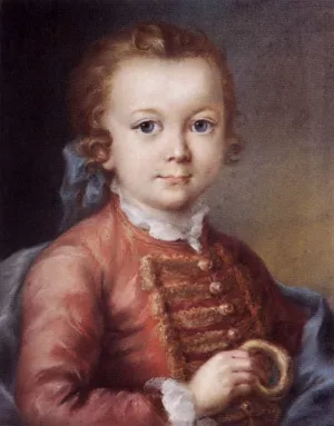Portrait of Marco Balbi Oil painting by Marianna Carlevaris