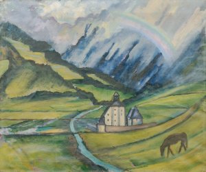 Motiv aus Munichau by Marianne Seeland Oil Painting