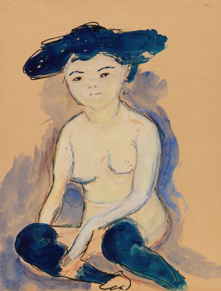 Main Product Photo of Helene  Painting by Marianne Von Werefkin