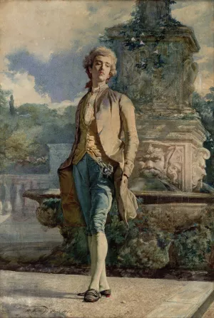 Il contino by Mariano Fortuny Marsal Oil Painting