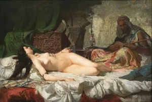 The Odalisque by Mariano Fortuny Marsal Oil Painting