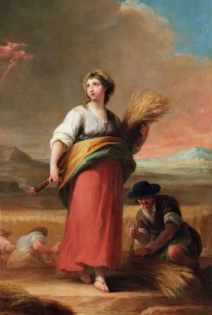 El Verano by Mariano Salvador Maella Oil Painting