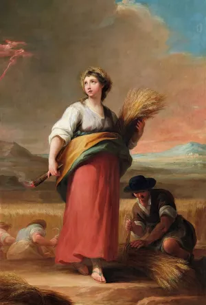 El Verano by Mariano Salvador Maella Oil Painting