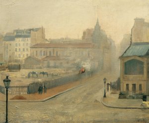 Im Nebel by Marie Bashkirtseff Oil Painting