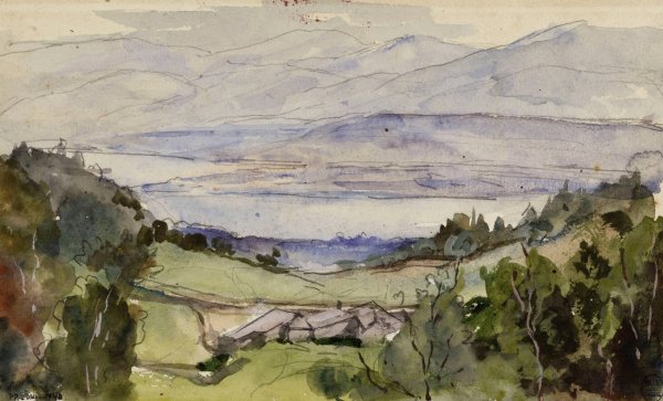 Divonne  by Marie Bracquemond - Hand-Painted Oil Painting Reproduction