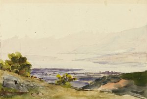 Paysage de Divonne by Marie Bracquemond Oil Painting