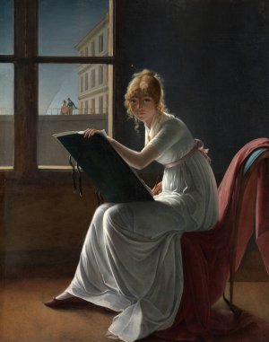 Marie Josephine Charlotte du Val d'Ognes by Marie Denise Villers Oil Painting
