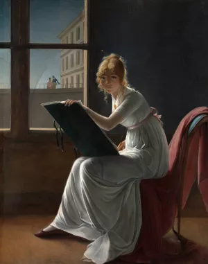 Marie Josephine Charlotte du Val d'Ognes by Marie Denise Villers Oil Painting