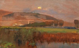 Abendstimmung by Marie Egner Oil Painting