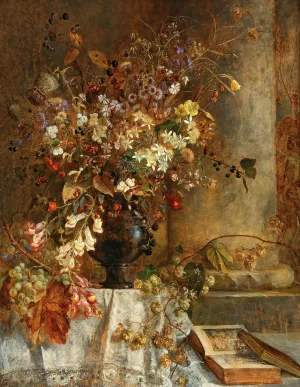 Altweibersommer (Indian summer) by Marie Egner Oil Painting