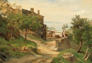 Bei Triest by Marie Egner Oil Painting
