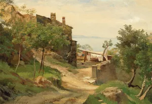 Bei Triest by Marie Egner Oil Painting