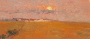 Evening Light by Marie Egner Oil Painting