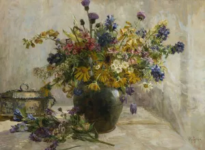 From the Alps by Marie Egner Oil Painting